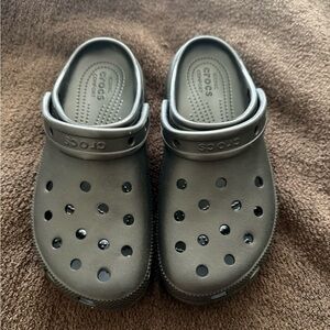 Classic Platform Crocs size 8